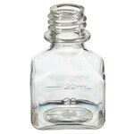 Nalgene&trade; PETG Square Media Bottles without Closure: Sterile, Shrink-Wrapped Trays