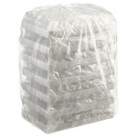 Nalgene&trade; PETG Square Media Bottles without Closure: Sterile, Shrink-Wrapped Trays