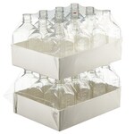 Nalgene&trade; PETG 方形无盖 PETG 培养基瓶：无菌、热塑托盘装