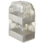 Nalgene&trade; 方型带盖 PETG 培养基瓶：无菌、热塑托盘装