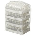 Nalgene&trade; 方型带盖 PETG 培养基瓶：无菌、热塑托盘装