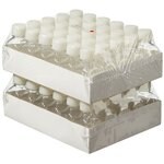 Nalgene&trade; 方型带盖 PETG 培养基瓶：无菌、热塑托盘装