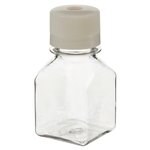 Nalgene&trade; PETG 带隔垫盖方型培养基瓶：无菌、热塑托盘装