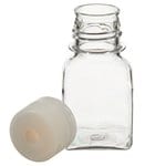 Nalgene&trade; PETG 带隔垫盖方型培养基瓶：无菌、热塑托盘装