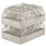 Nalgene&trade; PETG 带隔垫盖方型培养基瓶：无菌、热塑托盘装