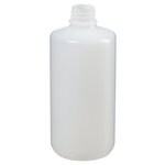 Nalgene&trade; Narrow-Mouth HDPE Packaging Bottles without Closure: Bulk Pack