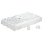 Nalgene&trade; 带盖 HDPE 窄口瓶：热塑托盘