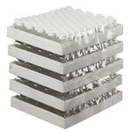 Nalgene&trade; Clear PETG Diagnostic Bottles with Closure: Sterile, Bulk Pack