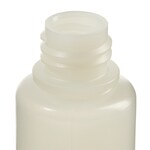 Nalgene&trade; 窄口 HDPE 带盖包装瓶：无菌、热塑托盘装