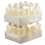 Nalgene&trade; 窄口 HDPE 带盖包装瓶：无菌、热塑托盘装