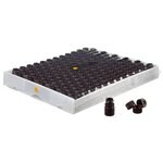 Nalgene&trade; 不透明琥珀色 HDPE 带盖诊断瓶：非无菌，托盘包装