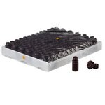 Nalgene&trade; 不透明琥珀色 HDPE 带盖诊断瓶：非无菌，托盘包装