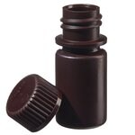 Nalgene&trade; 不透明琥珀色 HDPE 带盖诊断瓶：非无菌，托盘包装