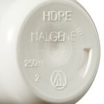 Nalgene&trade; Boston Round Opaque White HDPE Bottles without Closure: Bulk Pack