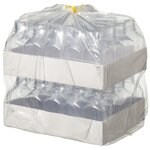 Nalgene&trade; Square Polycarbonate Graduated Bottles without Closure: Tray Pack