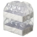 Nalgene&trade; 方形聚碳酸酯不带盖刻度瓶：托盘包装