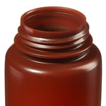 Nalgene&trade; 广口半透明琥珀色 HDPE 带盖包装瓶：散装