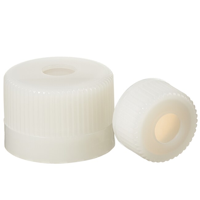 Nalgene&trade; 隔垫瓶盖：无菌，散装，38-430 mm