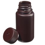 琥珀色 HDPE 广口瓶