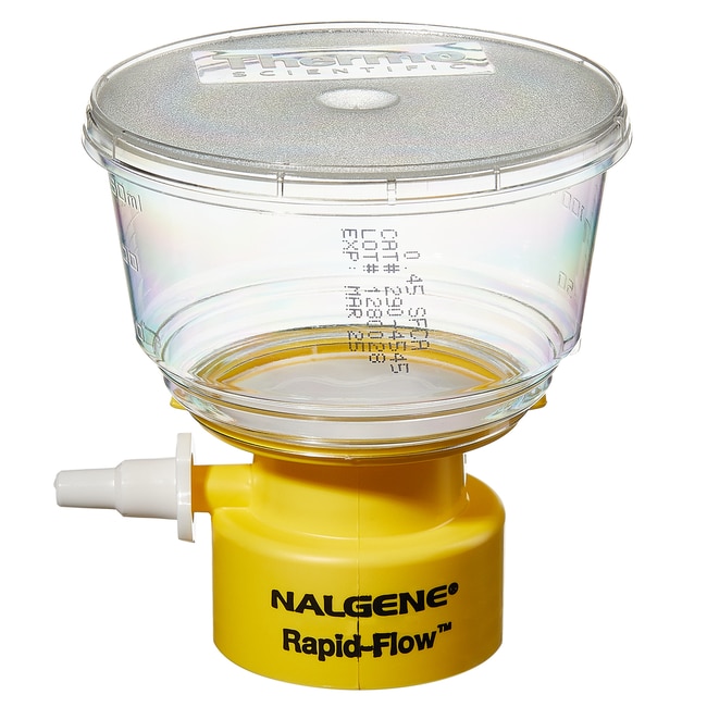 Nalgene&trade; Rapid-Flow&trade; 带 PES、CN、SFCA 或尼龙滤膜的无菌一次性瓶顶过滤器