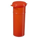 适用于光敏样品的 Capitol Vial 掀盖式容器，1.52 oz.，琥珀色