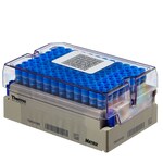 装在带条形码的锁闩架中的 Matrix&trade; 1.0mL 螺旋盖管