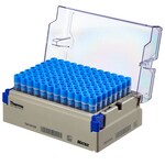 装在带条形码的锁闩架中的 Matrix&trade; 1.0mL 螺旋盖管