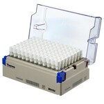 装在带条形码的锁闩架中的 Matrix&trade; 1.0mL 螺旋盖管