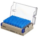 采用条形码锁闩支架包装的 Matrix&trade; 0.5 mL 螺口管