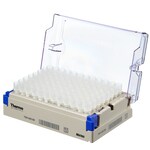 采用条形码锁闩支架包装的 Matrix&trade; 0.5 mL 螺口管