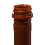 琥珀色螺旋盖微型管