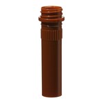 琥珀色螺旋盖微型管