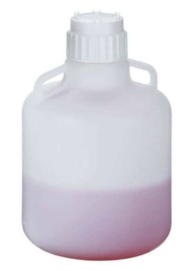 Nalgene™ 氟化 HDPE 带瓶盖大瓶