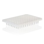 PCR 板,96 孔,半裙边,平面