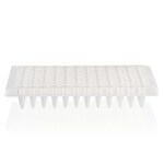 PCR 板,96 孔,半裙边,平面