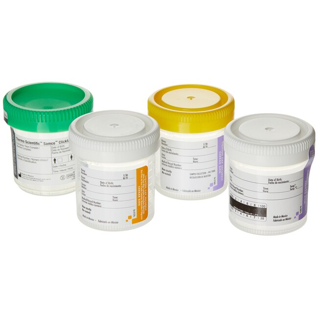 Samco™ Wide-Mouth Bio-Tite™ 90mL (3 oz.) 53mm Specimen Containers