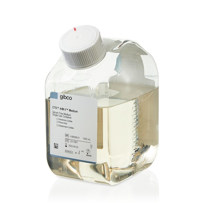 CTS&trade; AIM-V&trade; Medium, without phenol red, without antibiotics