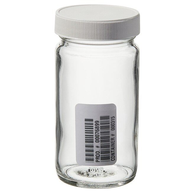 透明广口带盖高玻璃罐