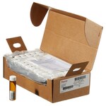 带顶封盖的 I-Chem&trade; 琥珀色 VOA 玻璃样品瓶