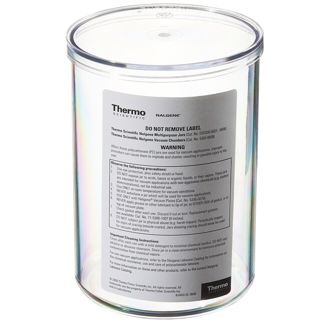 Nalgene&trade; 多用途聚碳酸酯带盖罐