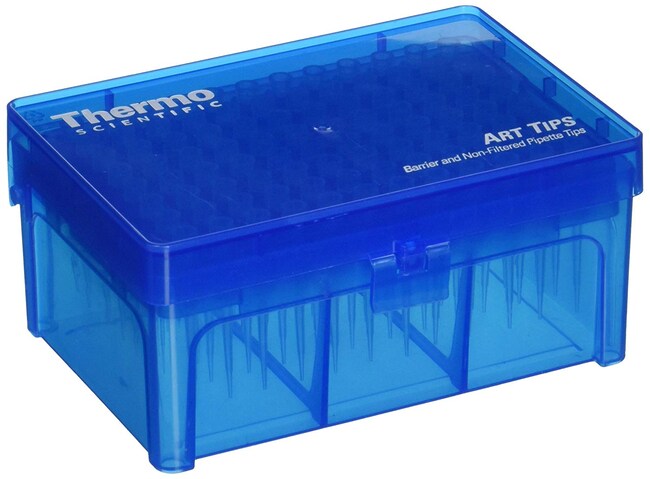 ART™ Non-filtered Low Retention Pipette Tips in Lift-off Lid Rack