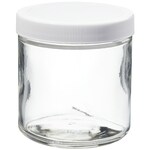 Wide-Mouth VOA Glass Jars with Closure