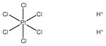 hydrogen hexachloroplatinate(IV) hydrate, ca. 40% Pt