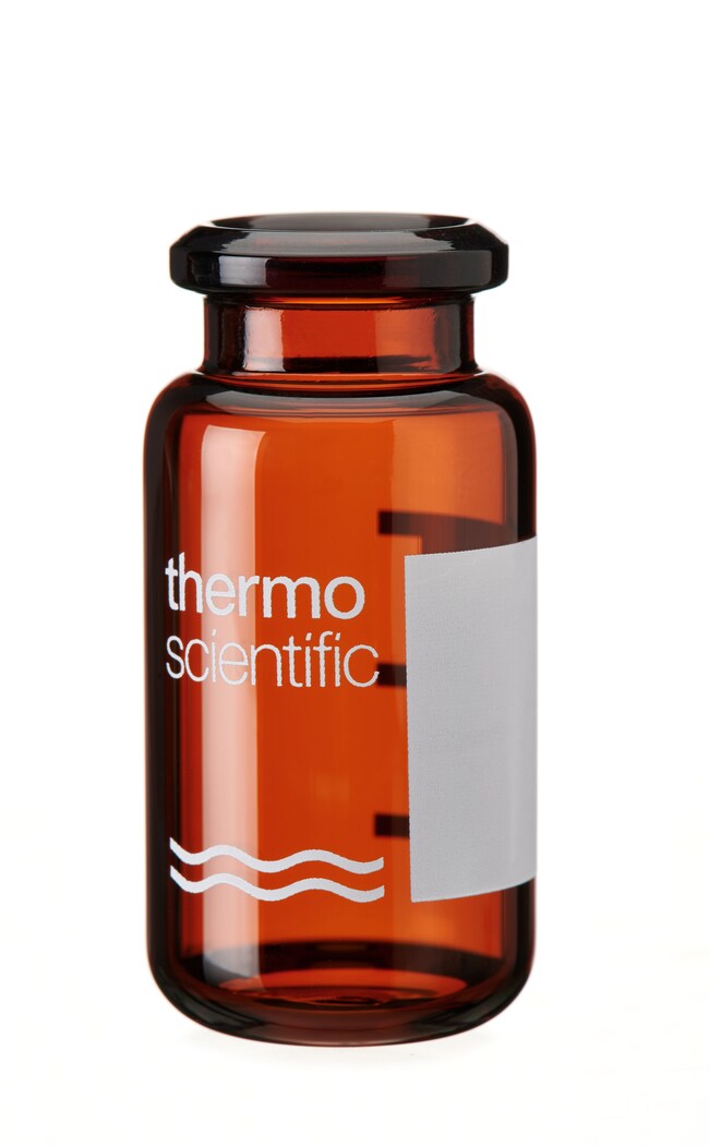 SureSTART™ 10 mL 玻璃钳口顶空样品瓶,2级高通量应用