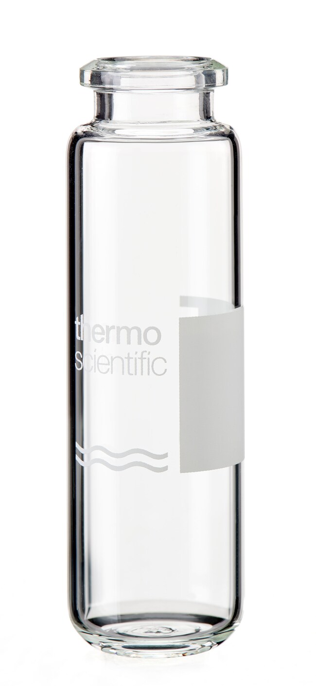 SureSTART™ 20 mL 玻璃钳口顶空样品瓶,2级高通量应用