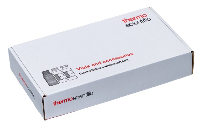 SureSTART™ 经 EPA 认证的螺口样品瓶和瓶盖套件,2级高通量应用