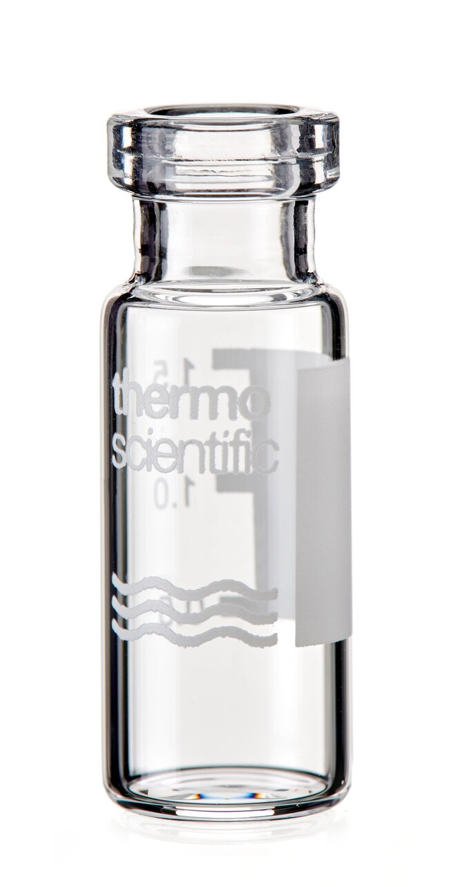 SureSTART™ 2 mL GOLD 级玻璃螺口和钳口样品瓶,3级高性能应用