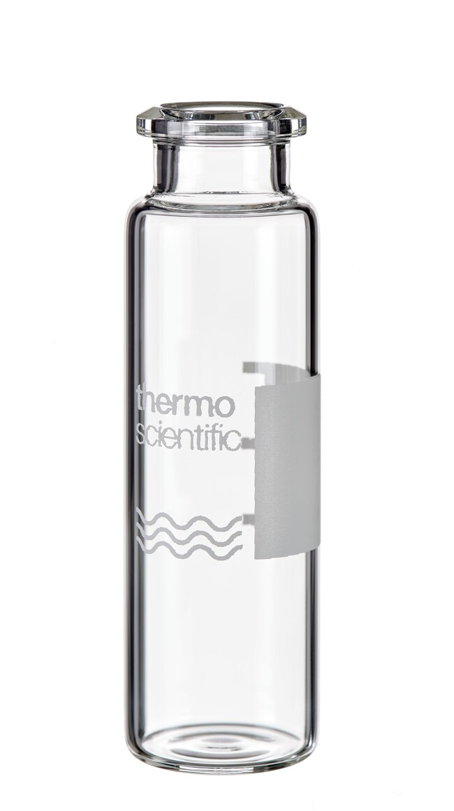 SureSTART™ 玻璃钳口顶空样品瓶,3级高性能应用