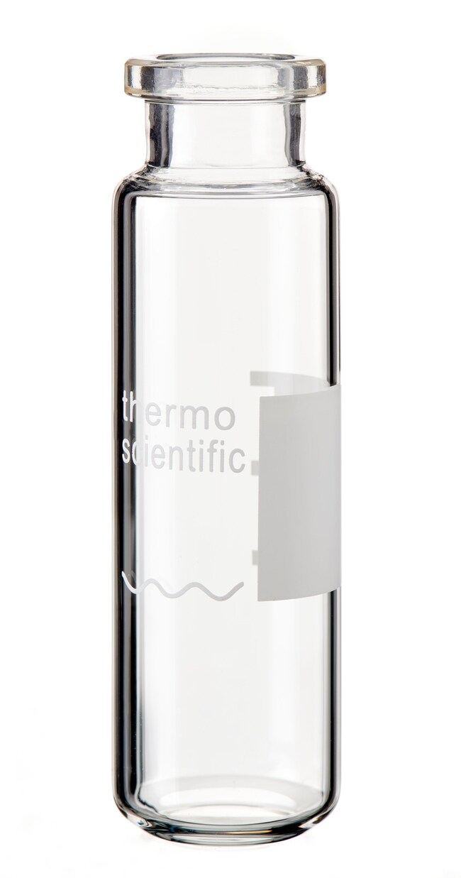 SureSTART™ 20 mL 玻璃钳口顶空样品瓶,1级日常分析