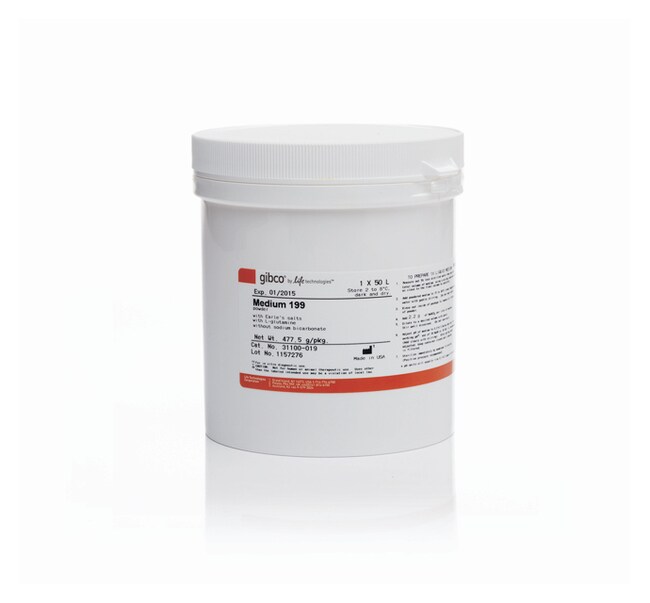 199 培养基，Earle's 平衡盐，粉末